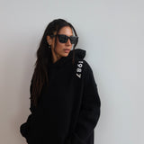 Work of a-a-Art Hoodie in "Blackout"